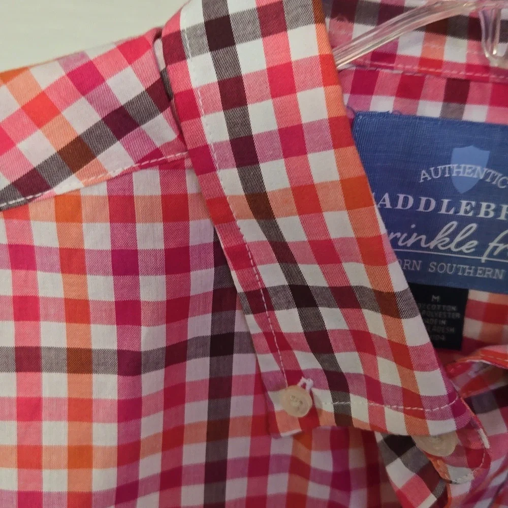 Saddlebred plaid short sleeve shirt - Picture 3 of 9